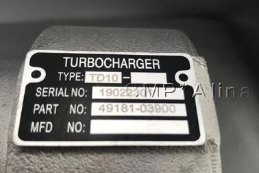 Chine TD10 49181-03900 turbocompresseur de CMP de performances de 4918103900 de Turbo pièces de moteur fournisseur