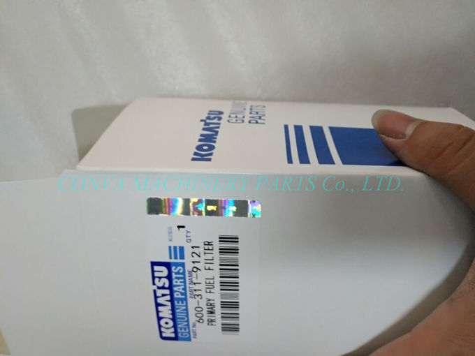 Humidité noire du filtre à essence de KOMATSU de filtres à huile de moteur diesel 600-311-9121anti
